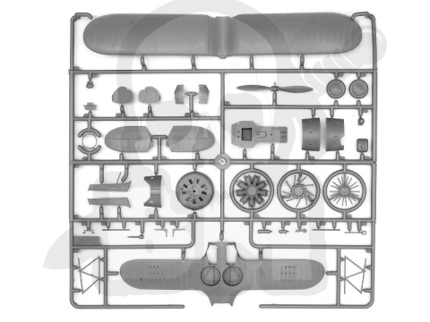 I-153 (winter version) WWII Soviet Biplane Fighter 1:48