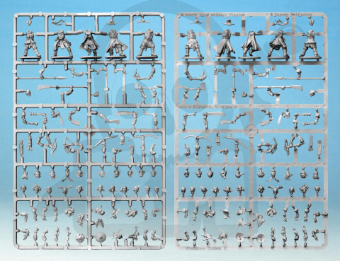 Frostgrave Cultists II - kultyści - kultystki - 20 szt.