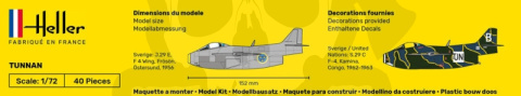 Heller 56260 Starter Set - Saab Tunnan 1:72