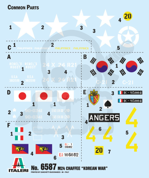 1:35 M24 Chaffee Korean War