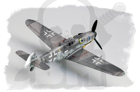 Hobby Boss 80226 Messerschmitt Bf109G-6 (late) 1:72