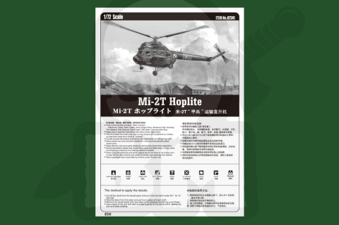 Hobby Boss 87241 Helikopter MI-2T Hoplite (polskie malowanie) 1:72