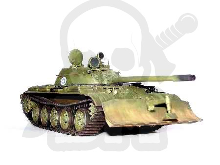 Trumpeter 00313 T-55 model 1958 with BTU-55 1:35