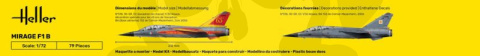 Heller 30319 Mirage F1B 1:72