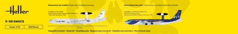 Heller 80308 Boeing E-3B Awacs 1:72