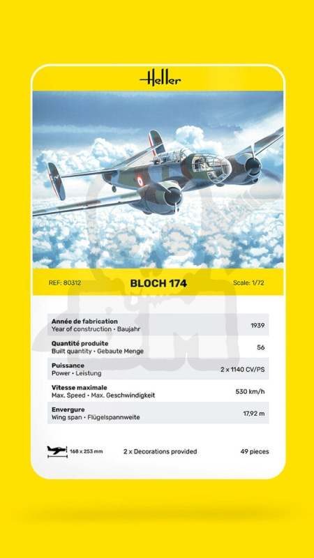 Heller 80312 Bloch 174 1:72