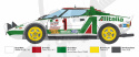 1:12 Lancia stratos HF Gr.4 Monte Carlo 1977