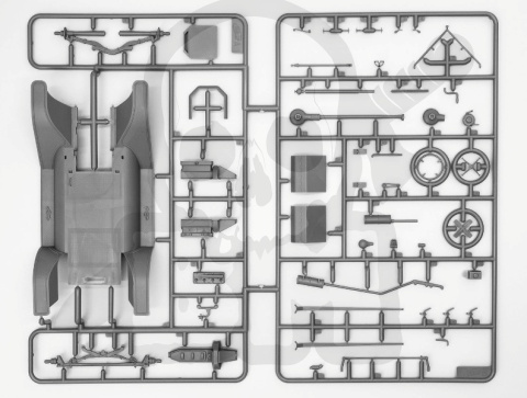 Ford Model T 1912 Commercial Roadster American Car 1:24