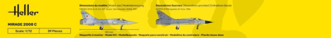 Heller 80303 Mirage 2000 C - 1:72