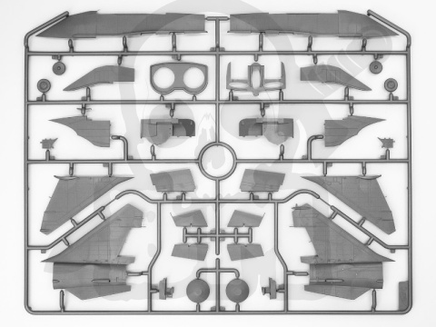 MiG-25 PD Soviet Interceptor Fighter 1:72
