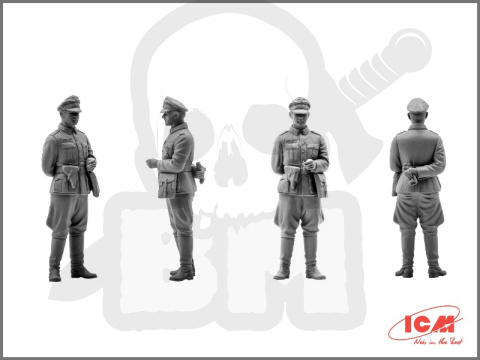 Barbarossa operation (June 22, 1944) 4 figures niemieccy żołnierze 1:35