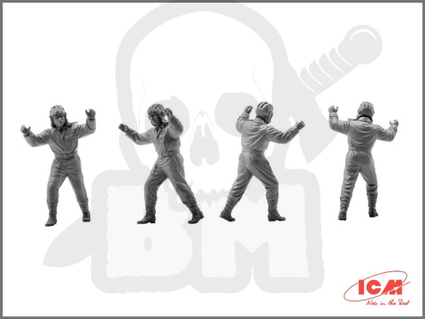 Barbarossa operation (June 22, 1944) 4 figures niemieccy żołnierze 1:35