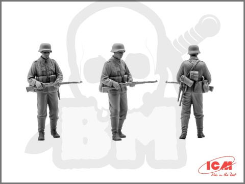 Barbarossa operation (June 22, 1944) 4 figures niemieccy żołnierze 1:35