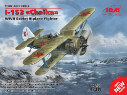 I-153 Chaika WWII Soviet Biplane Fighter 1:48