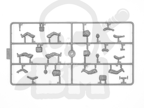 WWII Axis Pilots in the cockpit German, Italian, Japanese 3 figures 1:32