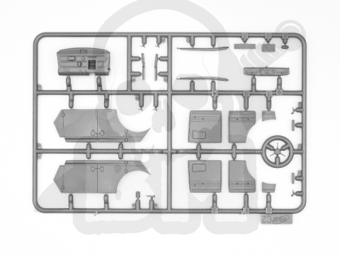 Moskvitch-401-420 Saloon Soviet Passenger Car 1:35