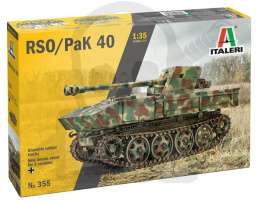 1:35 Raupenschlepper-Ost RSO with PAK-40