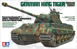 1:35 Tamiya 35169 Sd.Kfz 182 King Tiger Porsche Turret