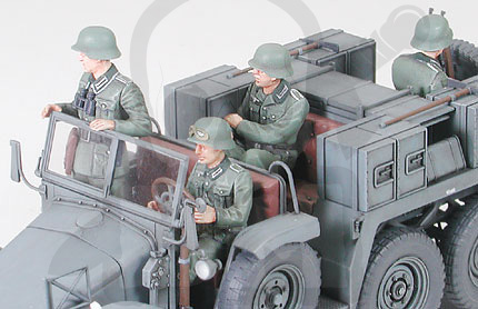 1:35 Tamiya 35259 Krupp Protze 1 ton (6x4) Kfz.69 Towing Truck w/37mm Pak