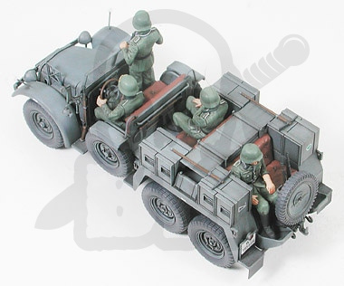 1:35 Tamiya 35259 Krupp Protze 1 ton (6x4) Kfz.69 Towing Truck w/37mm Pak
