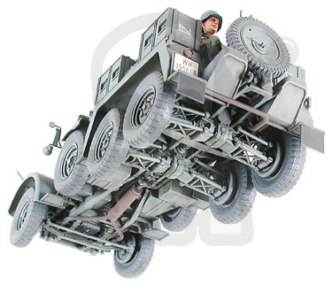 1:35 Tamiya 35259 Krupp Protze 1 ton (6x4) Kfz.69 Towing Truck w/37mm Pak