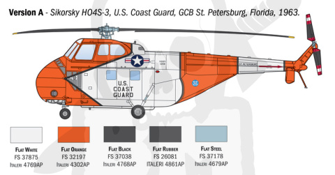 1:72 Helikopter HO4S-3/HAS.7/H-19