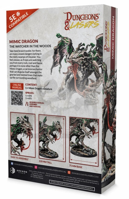 Mimic Dragon - smok Dungeons & Lasers
