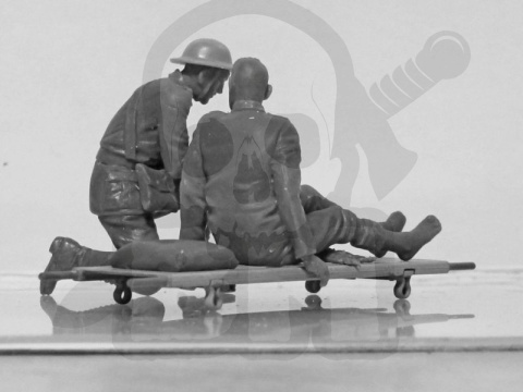 WWI US Medical Personnel 4 figures 1:35