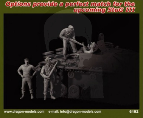 1:35 Sturmgeschutze Crew Russia 1941