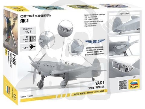 1:72 Yak-1 Soviet Fighter