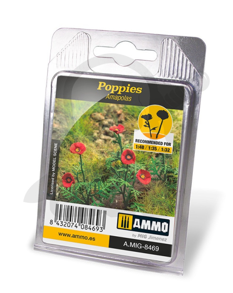 Ammo Mig 8469 Poppies - papierowe maki