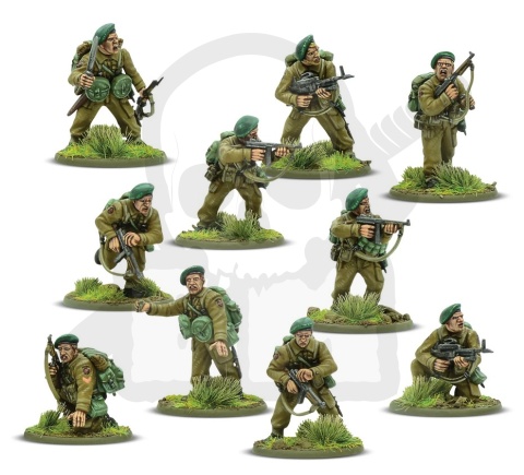 British & Inter-Allied Commandos - 6 komandosów