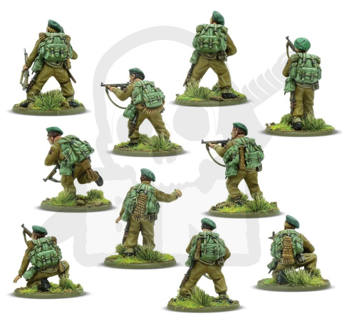 British & Inter-Allied Commandos - 6 komandosów