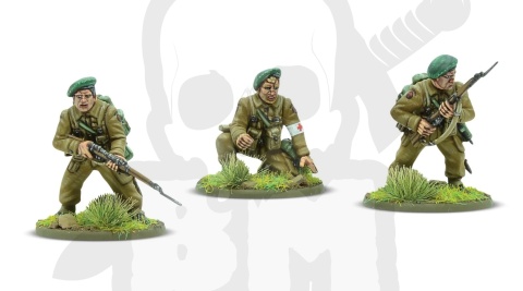 British & Inter-Allied Commandos - 6 komandosów