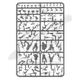 Rattenkrieg - German Veteran Infantry - niemieccy żołnierze - 6 szt.