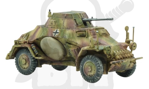 Sd.Kfz 222/223 armoured car - niemiecki samochód pancerny