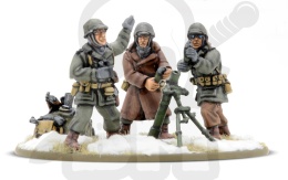 US Army (Winter) Infantry - amerykańska piechota - moździerz