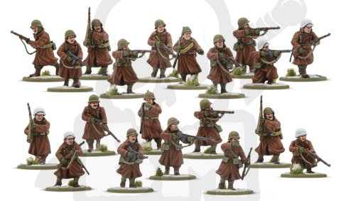 US Army (Winter) Infantry - amerykańska piechota - 6 szt.