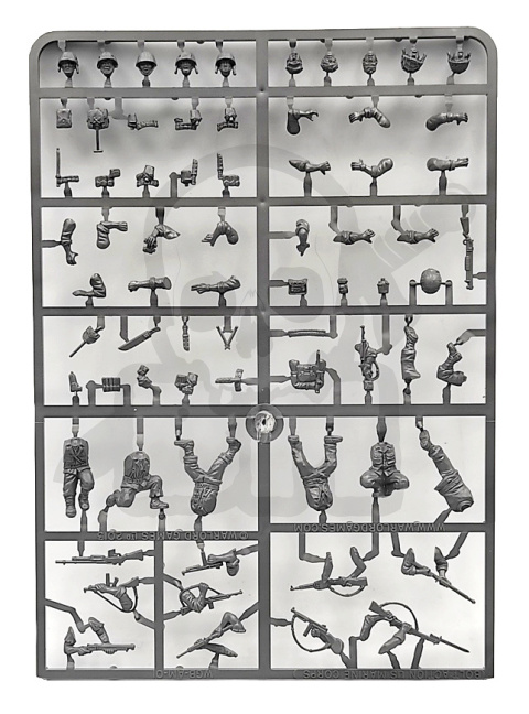 US Marines - 6 żołnierzy 1 wypraska