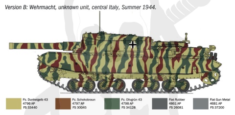 1:35 Włoskie działo samobieżne Semovente M43 da 105/25 Bassotto