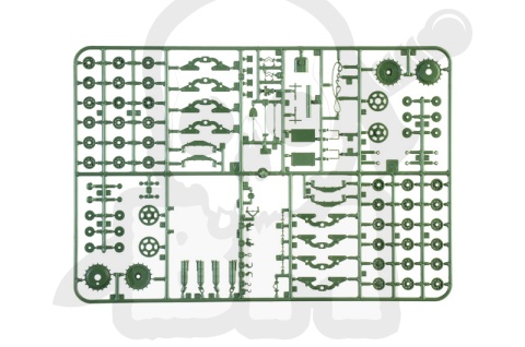 1:35 Włoskie działo samobieżne Semovente M43 da 105/25 Bassotto