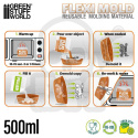 Flexi Mold - Reusable Molding Material 500 ml - masa do robienia form