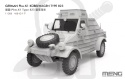 Meng Model VS017 German Pkw.K1 Kubelwagen Type 823 1:35