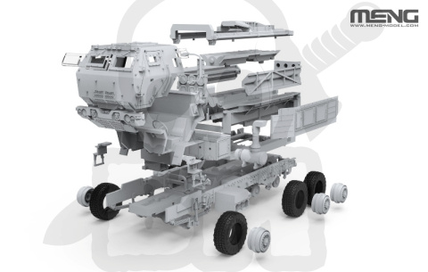 Meng Model 72004 US M142 HIMARS High Mobility Artillery Rocket System 1:72