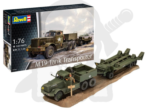 Revell 03364 M19 Tank Transporter czołgów 1:72