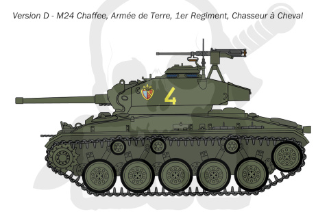 1:35 Lekki czołg M24 "Chaffee"