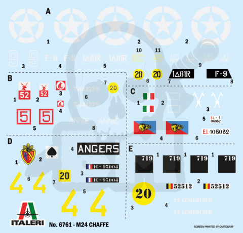 1:35 Lekki czołg M24 "Chaffee"