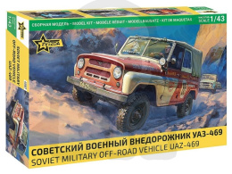 1:43 Rosyjski samochód UAZ-469