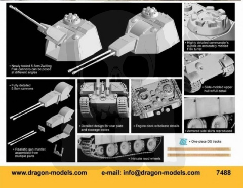 1:72 5.5cm Zwilling Flakpanzer