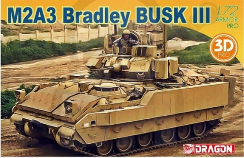 1:72 M2A3 Bradley BUSK III w/3D Printed Parts